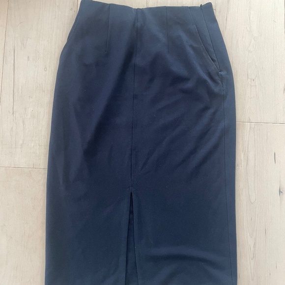Kit + Ace Navy Pencil Skirt - Picture 1 of 3